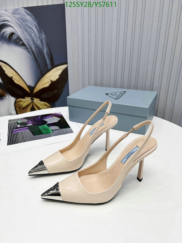 Women Shoes-Prada, Code: YS7611,$: 125USD