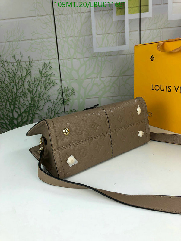 LV Bags-(4A)-Handbag Collection-,Code: LBU011691,$: 105USD