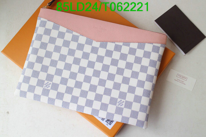 LV Bags-(Mirror)-Wallet-,Code: T062221,$: 85USD