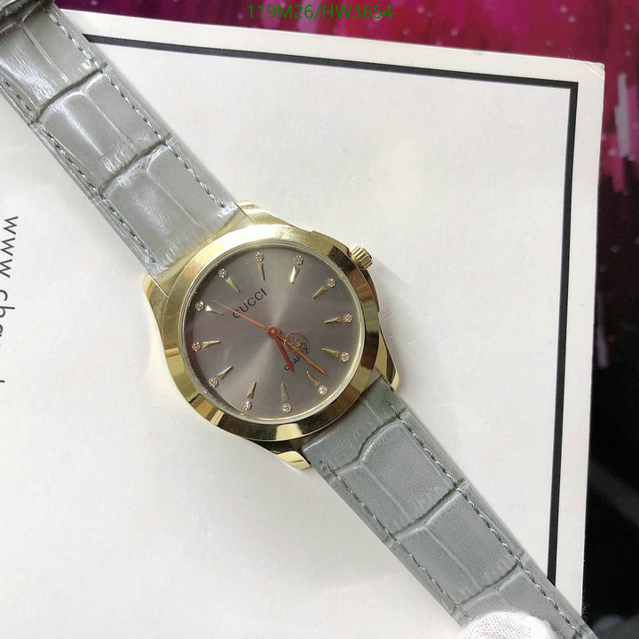 Watch-4A Quality-Gucci, Code: HW3654,$: 119USD