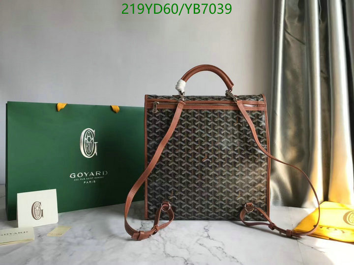 Goyard Bag-(Mirror)-Backpack-,Code: YB7039,$: 219USD