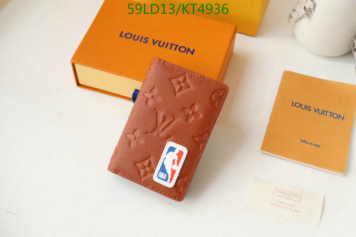 LV Bags-(Mirror)-Wallet-,Code: KT4936,$: 59USD