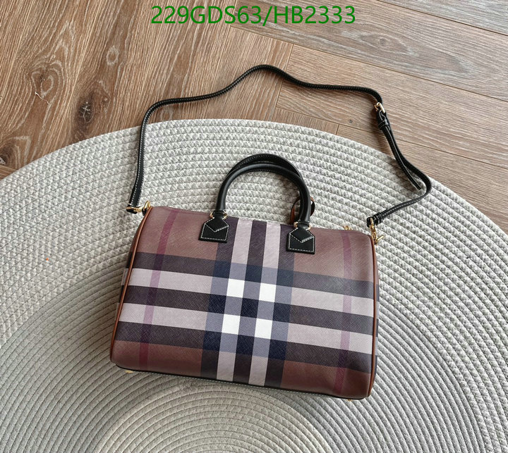 Burberry Bag-(Mirror)-Handbag-,Code: HB2333,$: 229USD