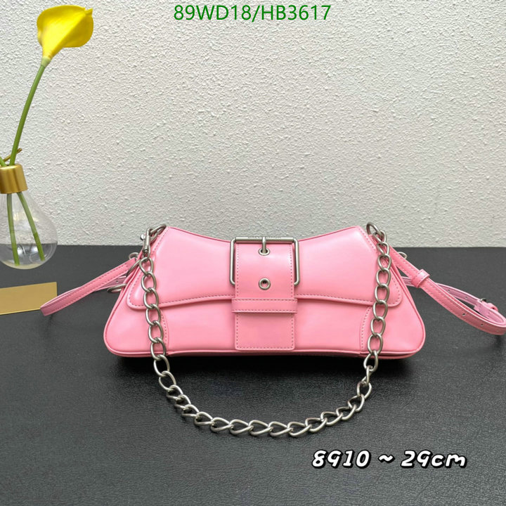 Balenciaga Bag-(4A)-Other Styles-,Code: HB3617,$: 89USD