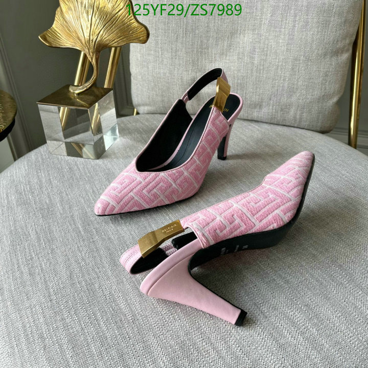 Women Shoes-Balmain, Code: ZS7989,$: 125USD