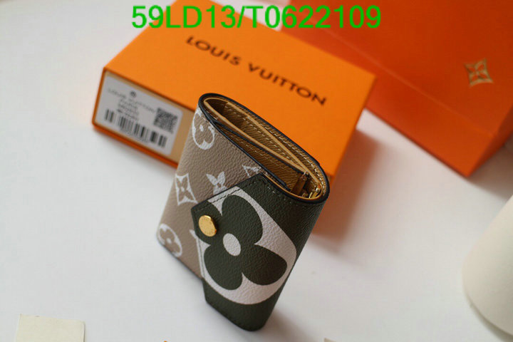 LV Bags-(Mirror)-Wallet-,Code: T0622109,$: 59USD