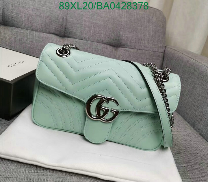 Gucci Bag-(4A)-Marmont,Code:BA0428378,$: 89USD