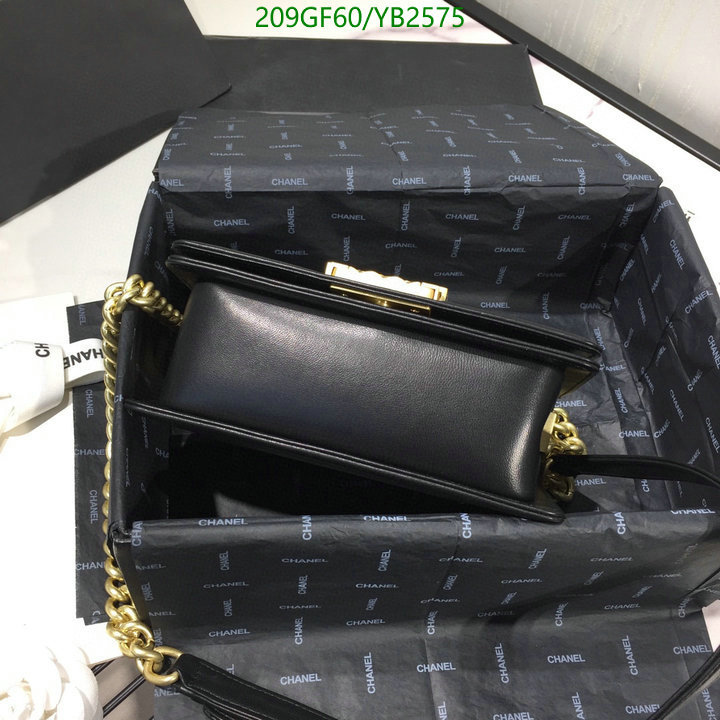 Chanel Bags -(Mirror)-Le Boy,Code: YB2575,$: 209USD