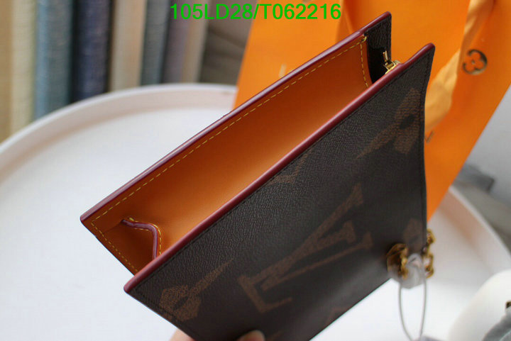 LV Bags-(Mirror)-Wallet-,Code: T062216,$: 105USD