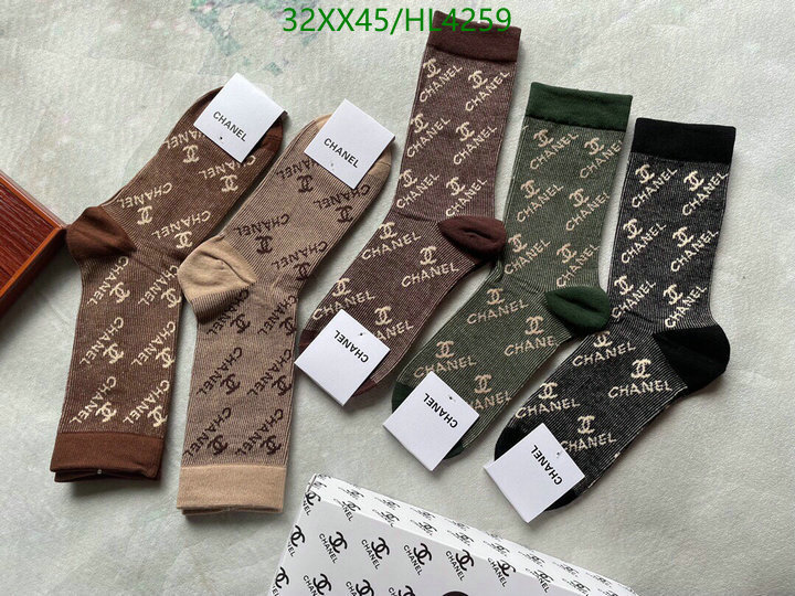 Sock-Chanel,Code: HL4259,$: 32USD