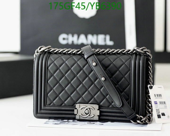 Chanel Bags -(Mirror)-Le Boy,Code: YB6390,$: 175USD