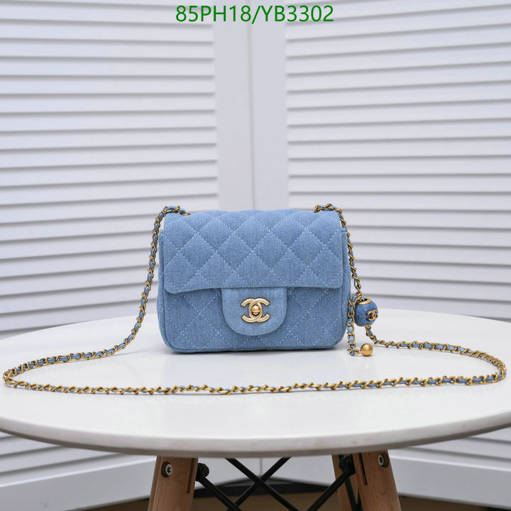 Chanel Bags ( 4A )-Diagonal-,Code: YB3302,$: 85USD