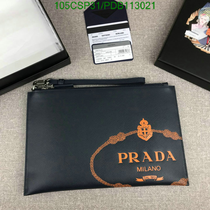 Prada Bag-(Mirror)-Clutch-,Code: PDB113021,$: 105USD