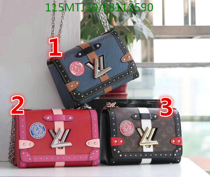 LV Bags-(4A)-Pochette MTis Bag-Twist-,Code: LB112590,$:115USD
