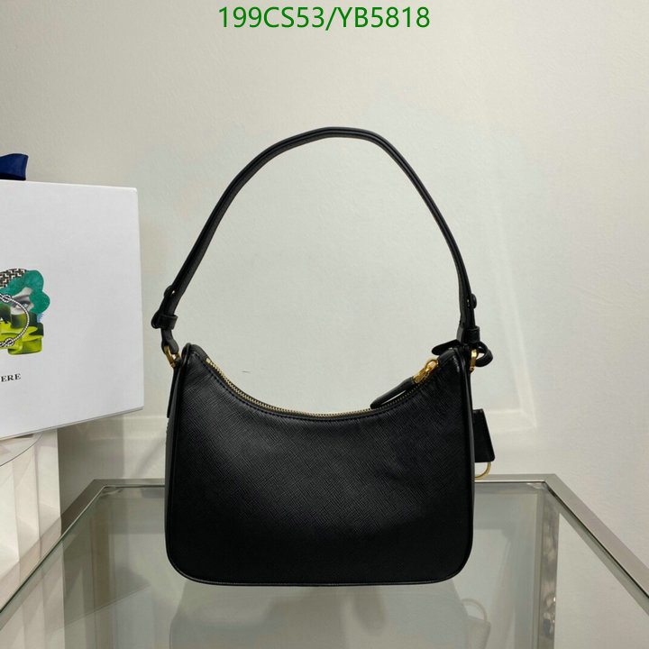 Prada Bag-(Mirror)-Re-Edition 2000,Code: YB5818,$: 199USD