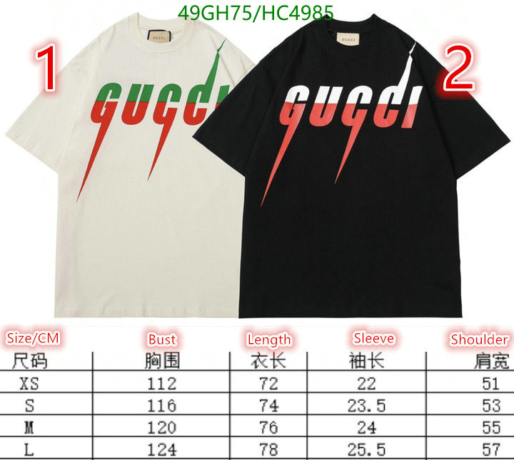 Clothing-Gucci, Code: HC4985,$: 49USD