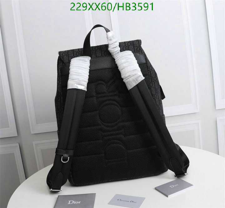 Dior Bags -(Mirror)-Backpack-,Code: HB3591,$: 229USD