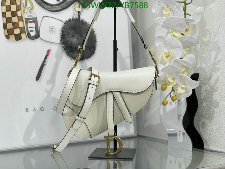 Dior Bags-(4A)-Saddle-,Code: YB7588,$: 105USD