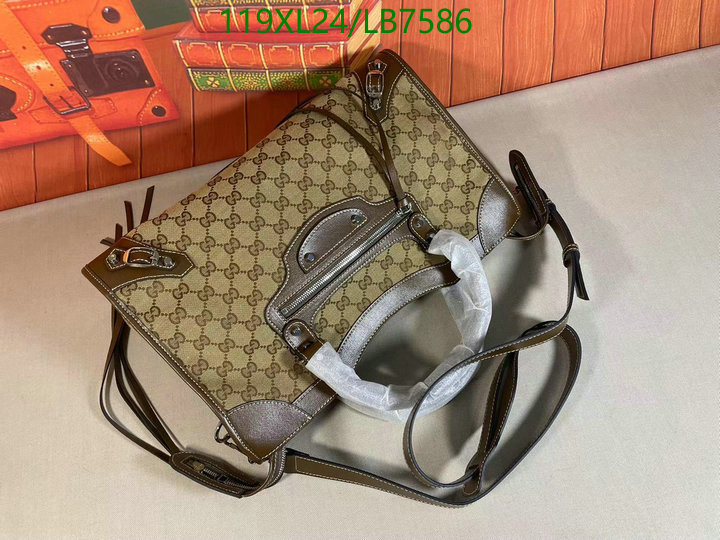 Gucci Bag-(4A)-Handbag-,Code: LB7586,$: 119USD