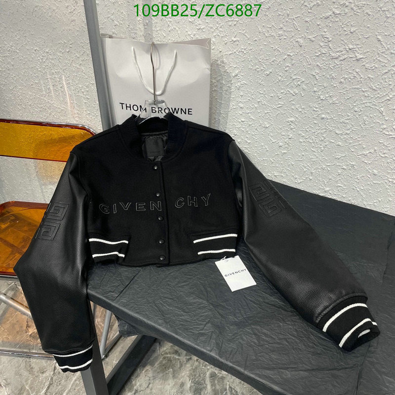 Clothing-Givenchy, Code: ZC6887,$: 109USD