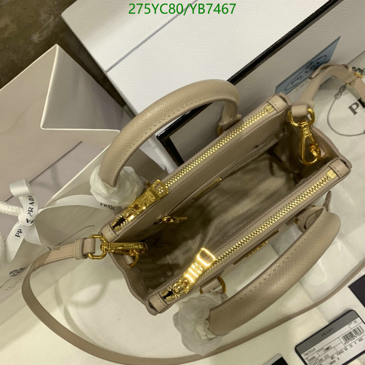 Prada Bag-(Mirror)-Diagonal-,Code: YB7467,$: 275USD