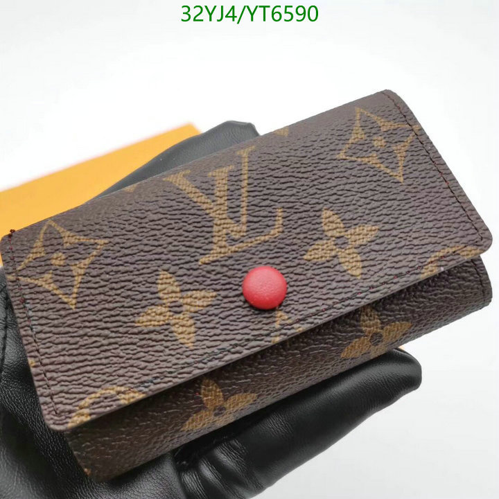 LV Bags-(4A)-Wallet-,Code: YT6590,$: 32USD