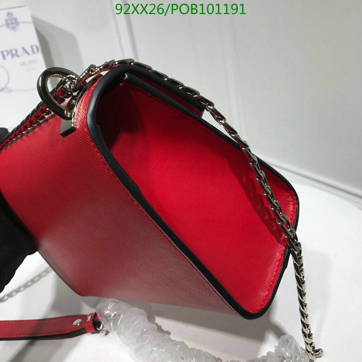 Prada Bag-(4A)-Diagonal-,Code: POB101191,