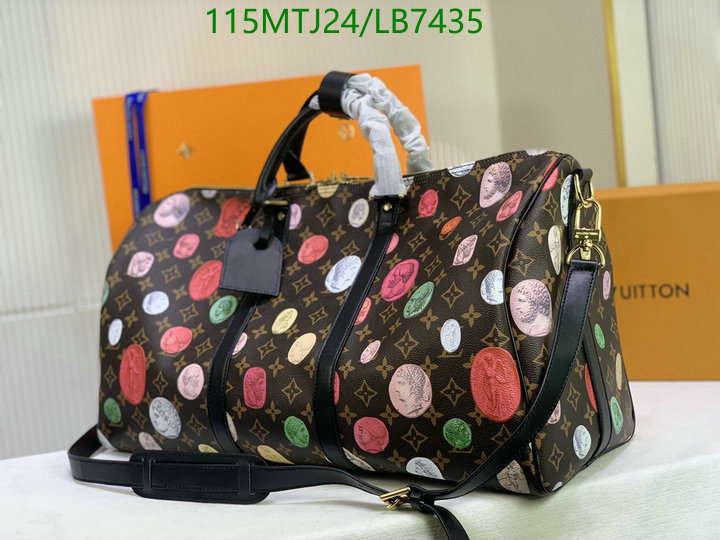 LV Bags-(4A)-Keepall BandouliRe 45-50-,Code: LB7435,$: 115USD