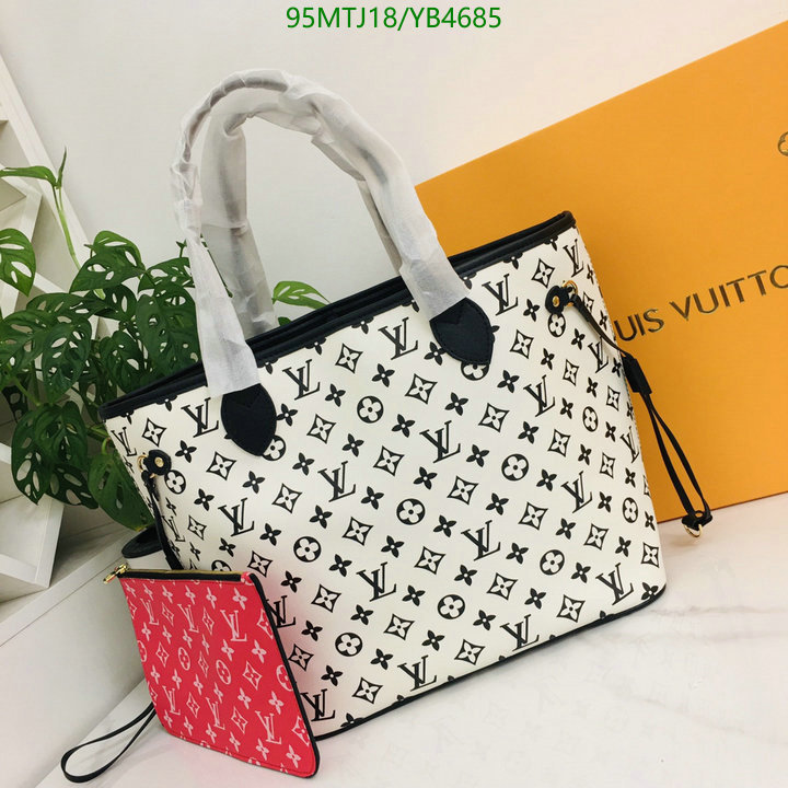 LV Bags-(4A)-Neverfull-,Code: YB4685,$: 95USD