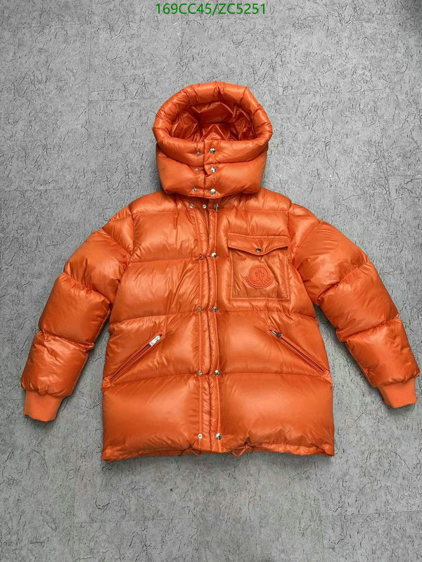 Down jacket Men-Moncler, Code: ZC5251,$: 169USD