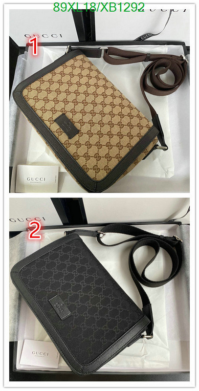 Gucci Bag-(4A)-Diagonal-,Code: XB1292,$: 89USD