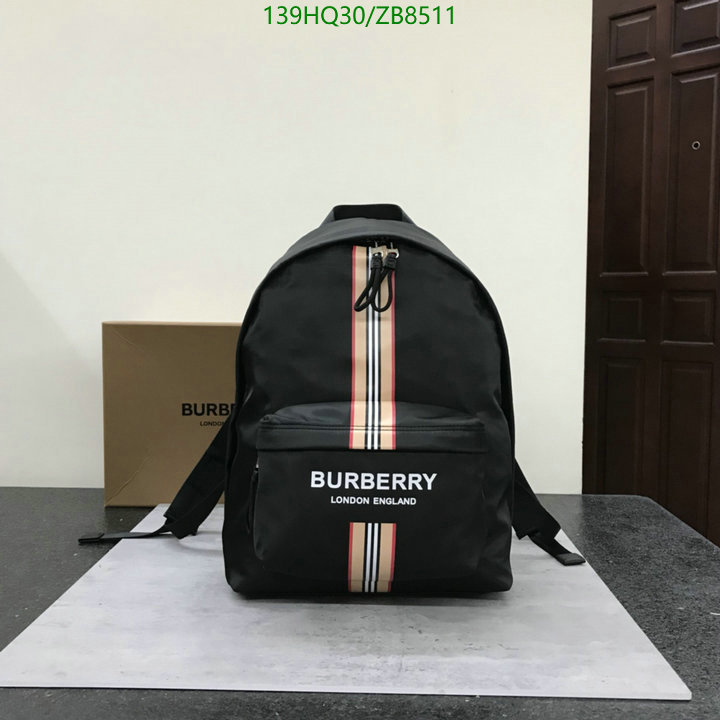 Burberry Bag-(4A)-Backpack-,Code: ZB8511,$: 139USD