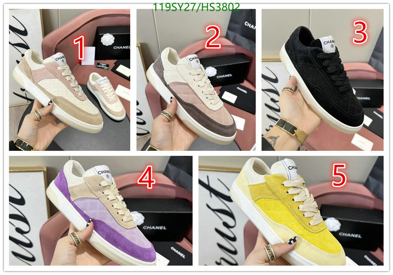 Women Shoes-Chanel,Code: HS3802,$: 125USD