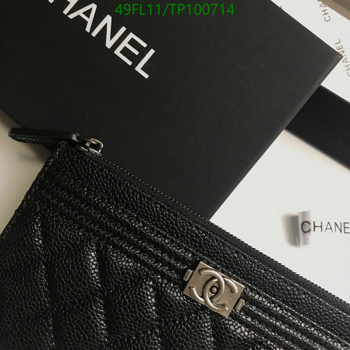 Chanel Bags ( 4A )-Wallet-,Code: TP100714,$: 49USD