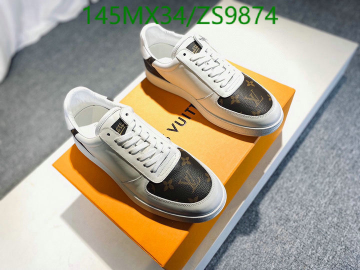 Men shoes-LV, Code: ZS9874,$: 145USD