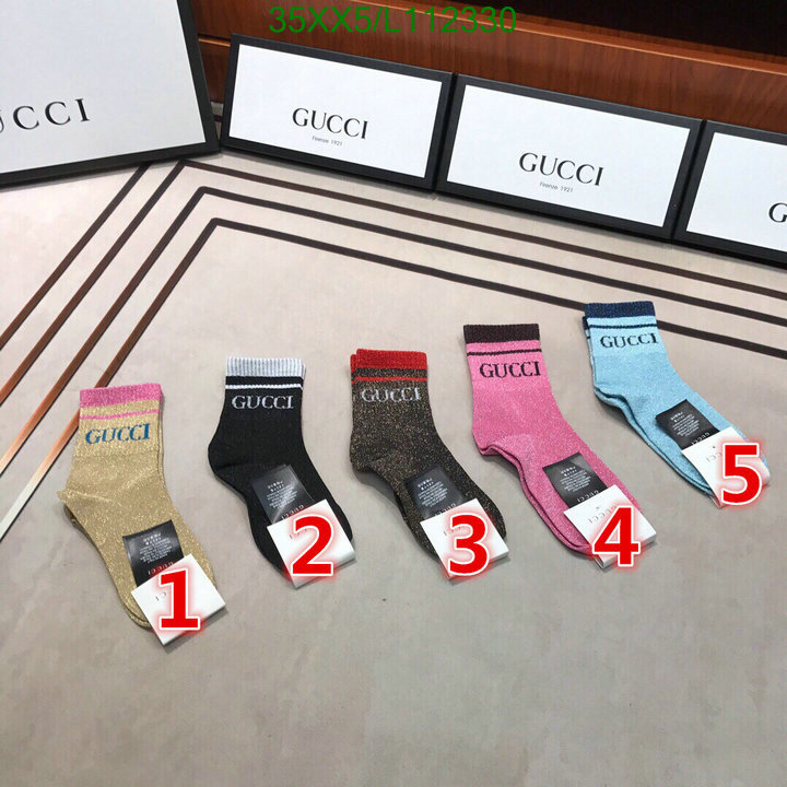 Sock-Gucci, Code: L112330,$:35USD