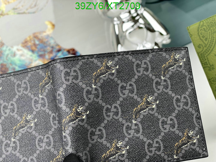 Gucci Bag-(4A)-Wallet-,Code: XT2709,$: 39USD