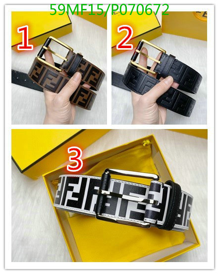 Belts-Fendi, Code: P070672,$: 59USD