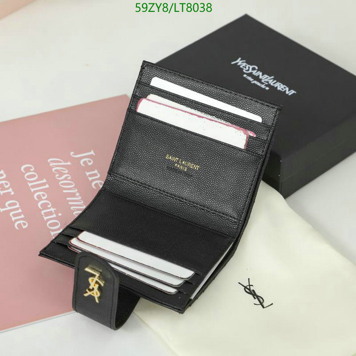 YSL Bag-(4A)-Wallet-,Code: LT8038,$: 59USD