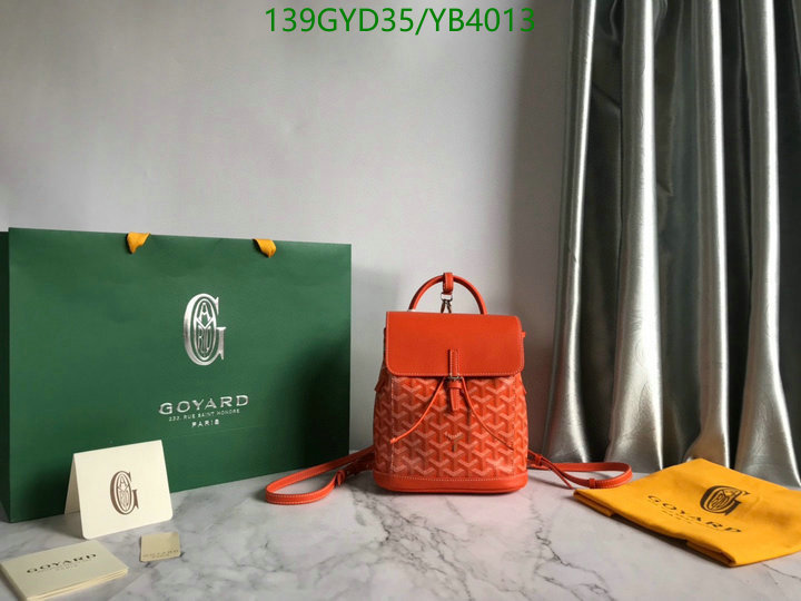 Goyard Bag-(4A)-Backpack-,Code: YB4013,$: 139USD