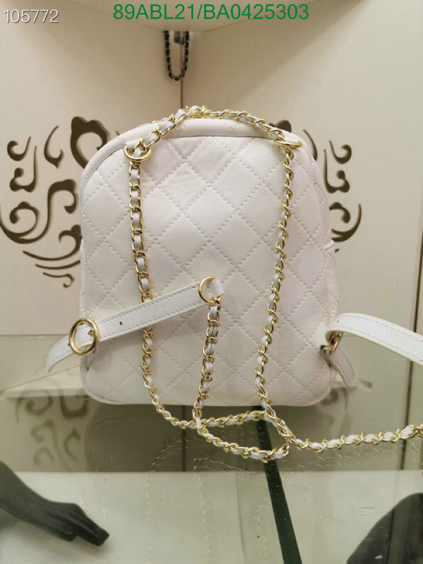 Chanel Bags ( 4A )-Backpack-,Code: BA04252303,$: 89USD