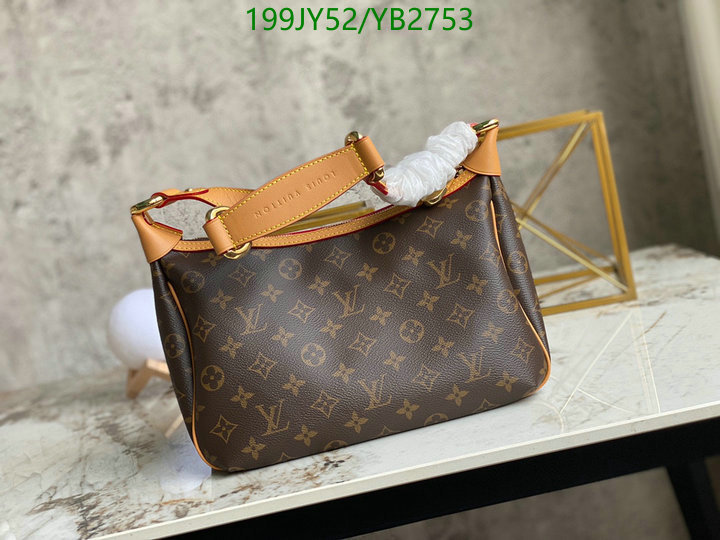 LV Bags-(Mirror)-Handbag-,Code: YB2753,$: 199USD