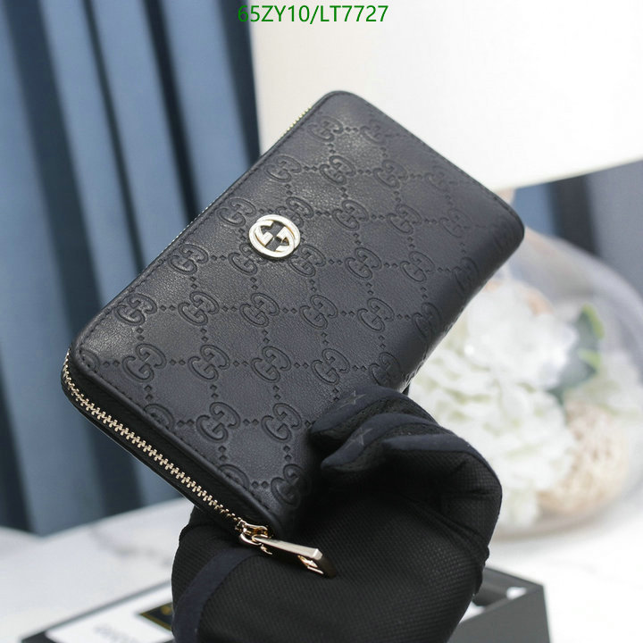 Gucci Bag-(4A)-Wallet-,Code: LT7727,$: 65USD