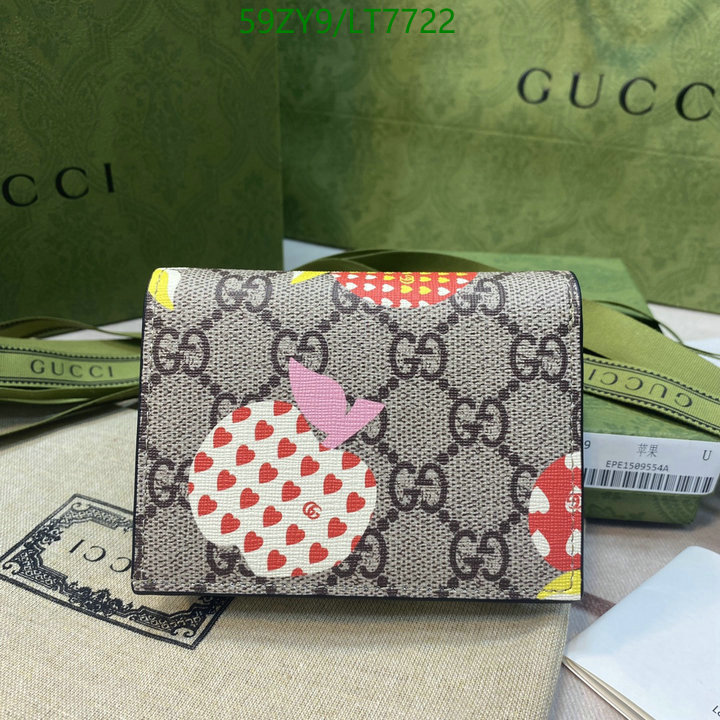 Gucci Bag-(4A)-Wallet-,Code: LT7722,$: 59USD