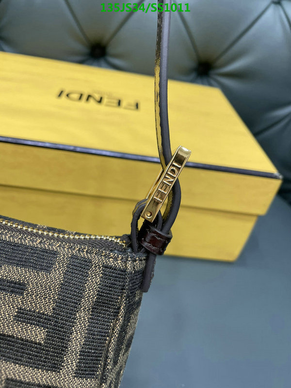 Fendi Bag-(Mirror)-Handbag-,Code: SS1011,