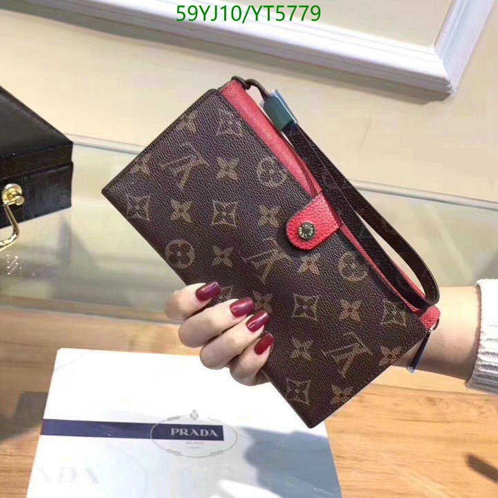 LV Bags-(4A)-Wallet-,Code: YT5779,$: 59USD