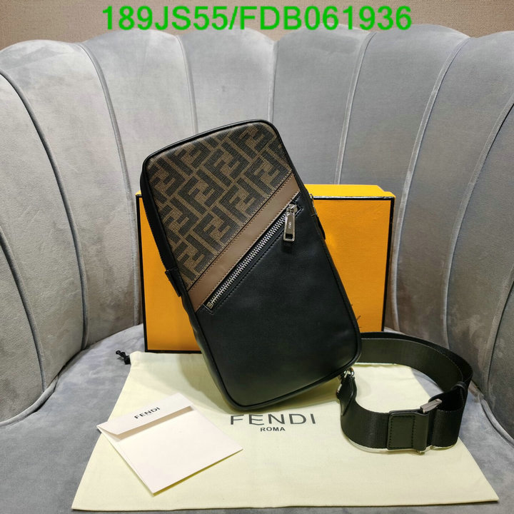 Fendi Bag-(Mirror)-Diagonal-,Code: FDB061936,$: 189USD