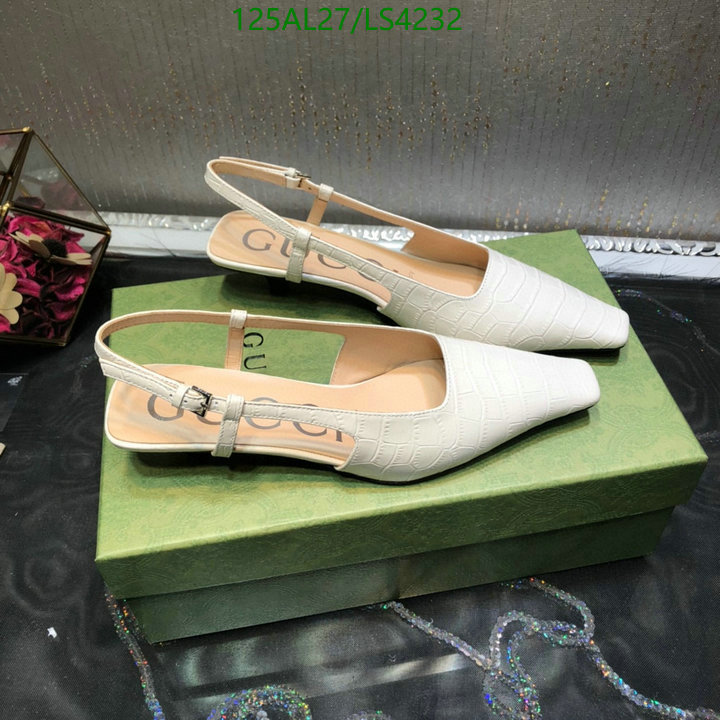 Women Shoes-Gucci, Code: LS4232,$: 125USD