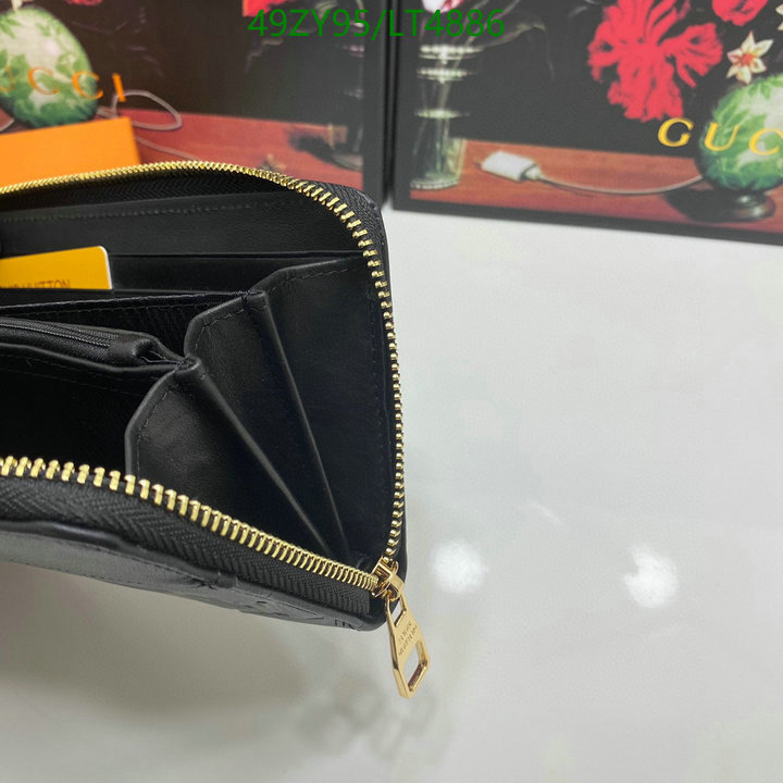 LV Bags-(4A)-Wallet-,Code: LT4886,$: 49USD