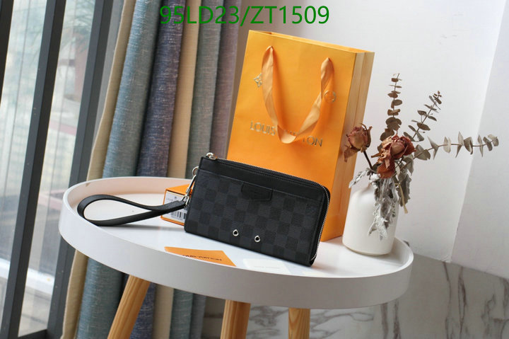 LV Bags-(Mirror)-Wallet-,Code: ZT1509,$: 95USD